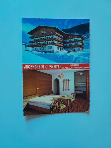 AK Saalbach-Hinterglemm 36. Jugendheim Glemmtal. Bes. Sebastian Riedlsperger.