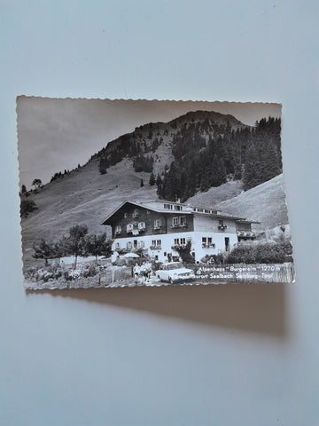 AK Saalbach. Alpenhaus Burgeralm.