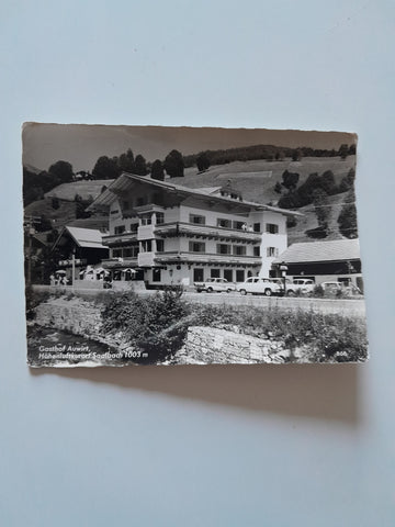 AK Saalbach. Gasthof Auwirt.
