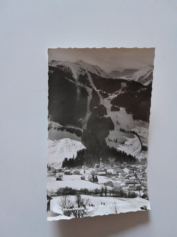 AK Saalbach gegen den Schattberg.