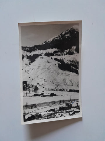 AK Saalbach Hinterglemm mit Dr. Karl Renner Haus.