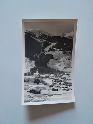 AK Saalbach. Schattberg Nordabfahrt.