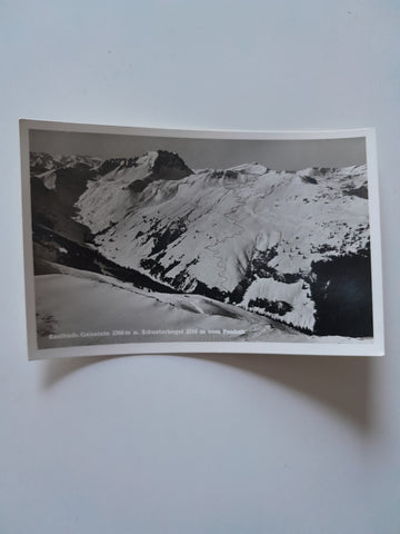 AK Saalbach. Gaisstein u. Schusterkogel vom Pehab.