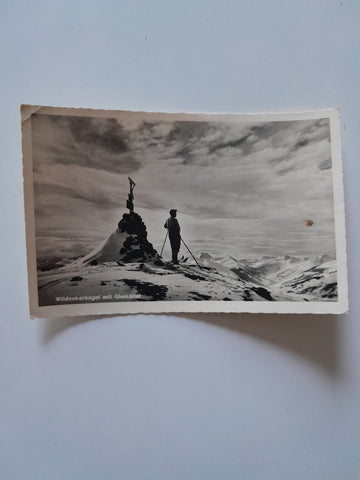 AK Wildenkarkogel mit Glemmtal.