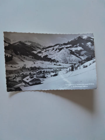 AK Hinterglemm g. Schönhoferwand u. Zwölferkogel.