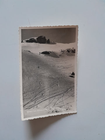 AK Abfahrt vom Schusterkogel. (1934)