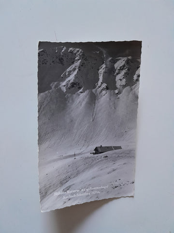 AK Skihütte Marxtenalm geg. Stemmerkogel. Saalbach-Schattberg.