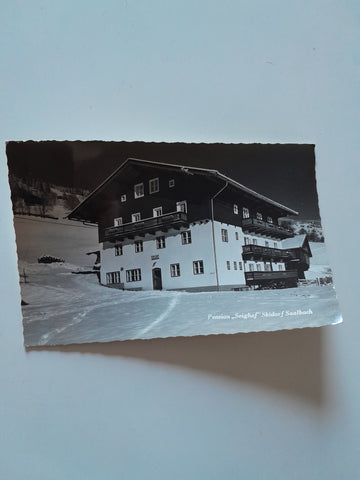 AK Saalbach. Pension Seighof.