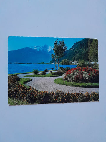 AK Zell am See. Ufer-Esplanade.