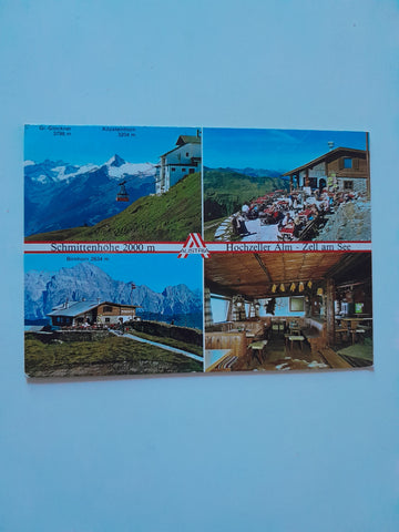 AK Zell am See. Schmittenhöhe Hochzeller Alm.