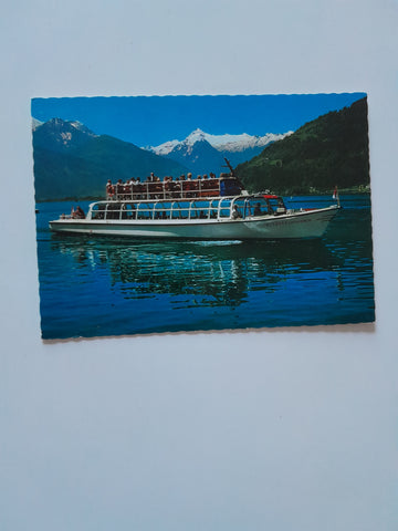 AK "Kitzsteinhorn" Rundfahrtboot am Zeller See.