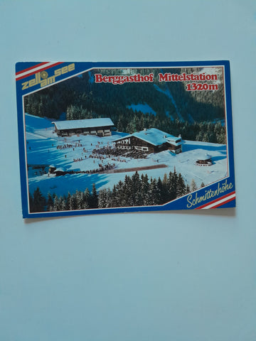 AK Tell am See. Schmittenhöhe. Berggasthof Mittelstation.