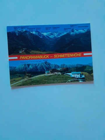 AK Panoramablick Schmittenhöhe.