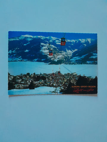 AK Zell am See. Zeller Bergbahn zur Schmittenhöhe.