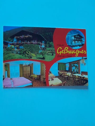 AK Zell am See. Haus Geßwagner. Zellermoosstraße 87.