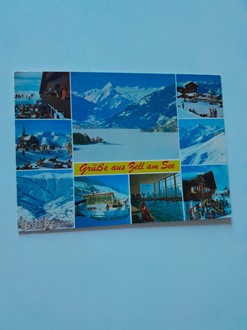 AK Grüße aus Zell am See.
