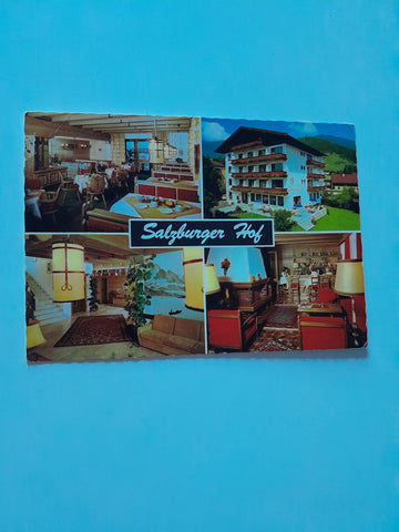 AK Zell am See. Salzburger Hof. Bes. Ing. W. u. G. Holleis.