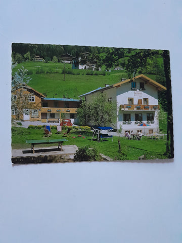 AK Zell am See. Pension Heimgarten. Bes. Johann u. Josefine Leitner.