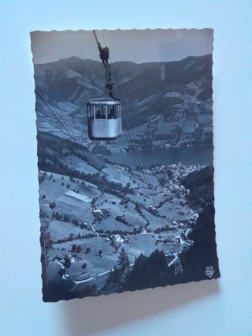 AK Seilbahn zur Schmittenhöhe bei Zell am See.