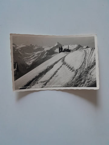 AK Schmittenhöhe geg. Gr. Glockner u. Kitzsteinhorn.