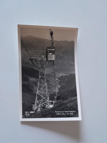 AK Seilbahn zur Schmittenhöhe Zell am See.