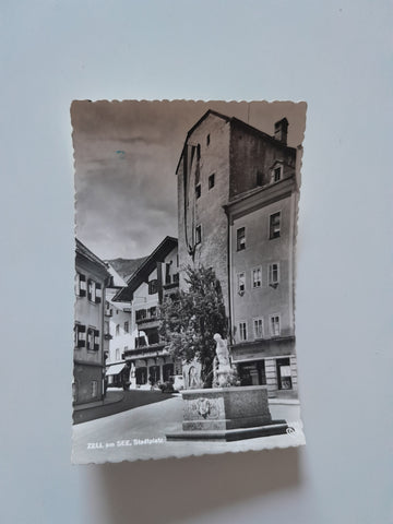AK Zell am See. Stadtplatz.