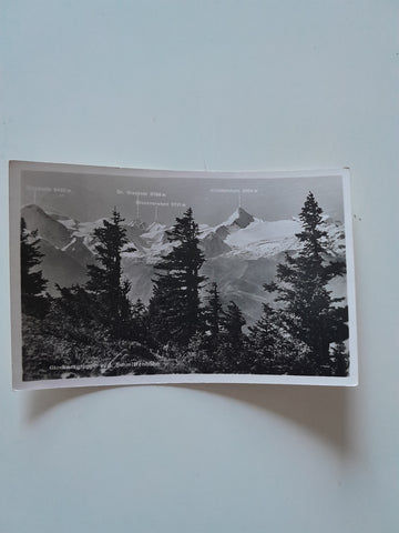 AK Glocknergruppe v.d. Schmittenhöhe. (1941)
