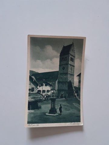 AK Zell am See. Marktplatz. (1928)