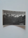 AK Grossglockner von der Schmittenhöhe. Schmittenhöhebahn Bergstation. (1932)
