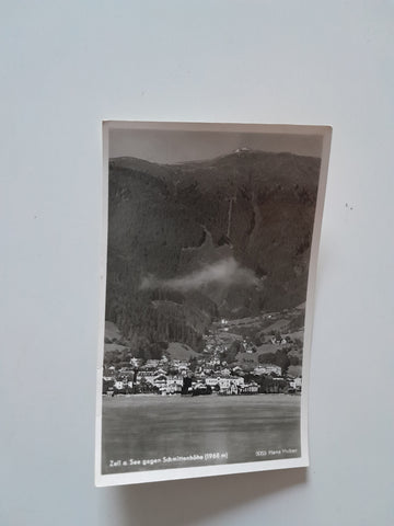 AK Zell am See gegen Schmittenhöhe.