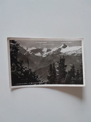 AK Glocknergruppe v.d. Schmittenhöhe.
