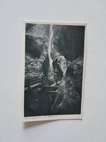AK Seisenbergklamm bei Weissbach.