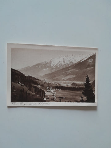 AK Wald im Pinzgau gegen das Sulzbachtal.
