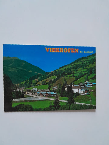 AK Viehhofen bei Saalbach.