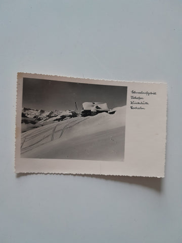 AK Schneelaufgebiet Viehofen Winterhütte Lochalm. (1937)