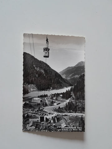 AK Enzingerboden mit Seilbahn zum Weiss-See.