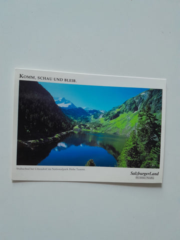 AK Stubachtal bei Uttendorf im Nationalpark Hohe Tauern.