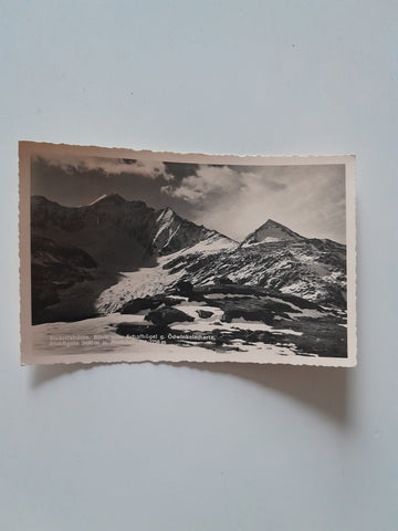 AK Rudolfshütte. Blick vom Schafhügel g. Ödwinkelscharte, Eiskögele u. Medelzkogel. (1939)
