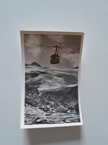 AK Seilbahn Enzingerboden Weißsee mit Granatspitze u Sonnblick-Kees.