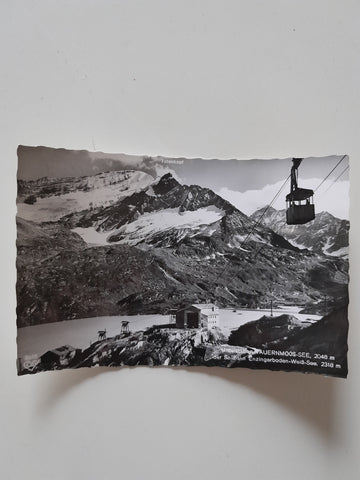 AK Mittelstation Tauernmoos-See der Seilbahn Enzingerboden Weiß See.