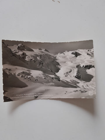 AK Skigebiet Rudolfshütte mit Granatspitze, Sonnblick u. Hochfilleck.