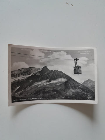 AK Seilbahn Enzingerboden Weißsee.