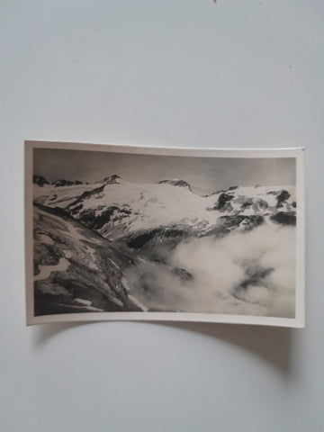 AK Blick v. Kaprunertörl gegen Weißsee Rudolfshütte u. Granatkogel.