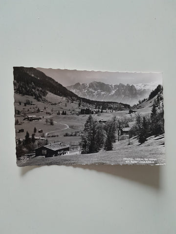 AK Heutal bei Unken mit Reiter-Alpe.