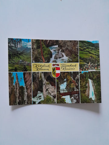 AK Kitzloch Klamm. Taxenbach Rauris.