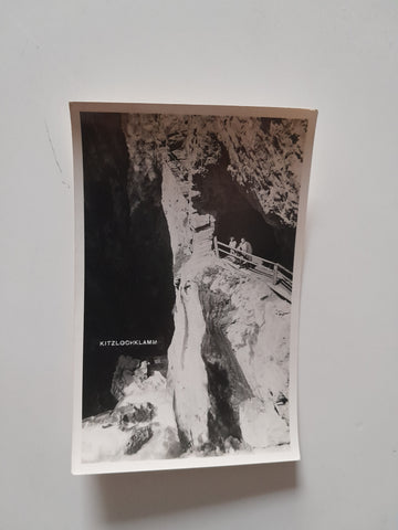 AK Kitzlochklamm. (1938)