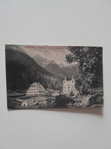 AK Gruss aus Kirchental. bei St. Martin.