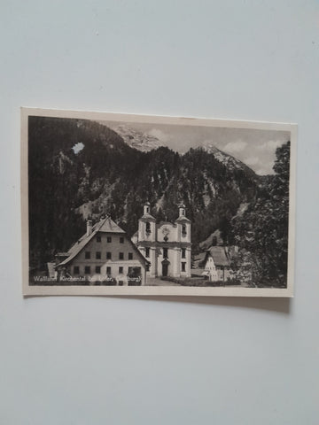 AK Wallfahrt Kirchental bei Lofer.