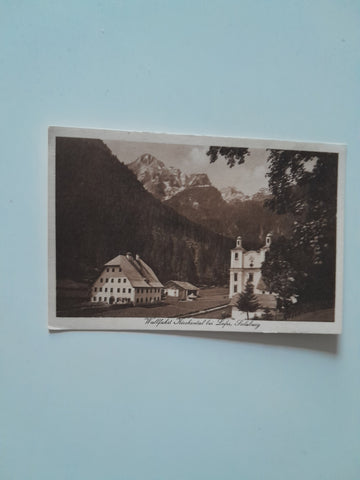 AK Wallfahrt Kirchental bei Lofer.