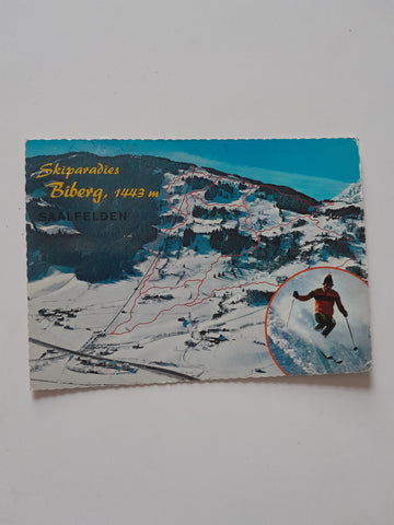 AK Saalfelden. Skiparadies Biberg.